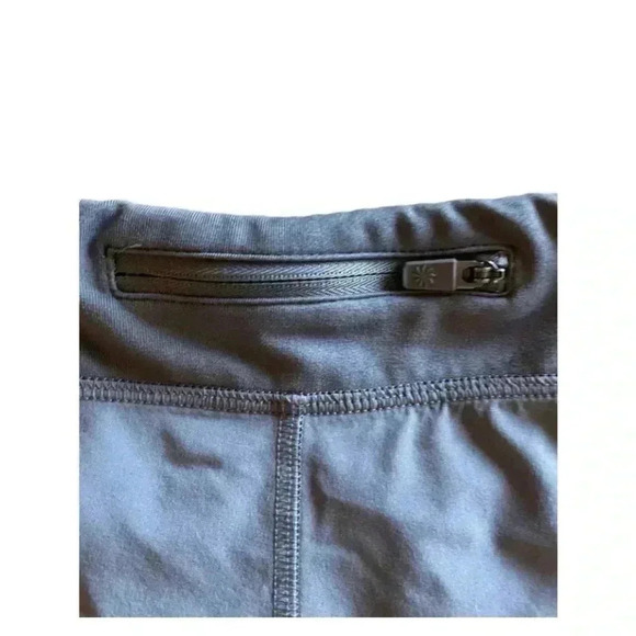 Athleta Girl Gray Shorts Sporty Gymnastics Dance Play SZ S - Picture 3 of 5